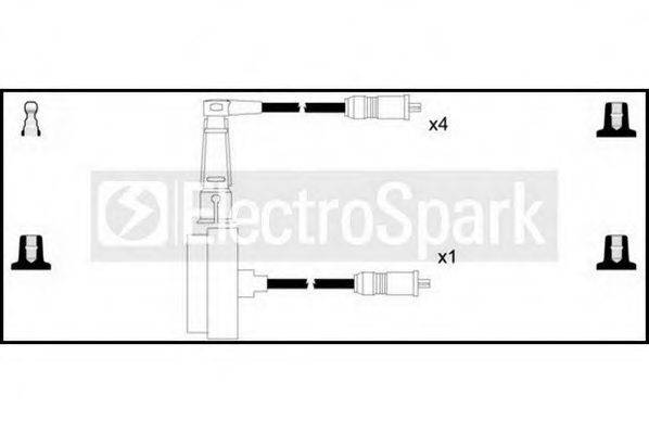 STANDARD OEK482 Комплект проводов зажигания