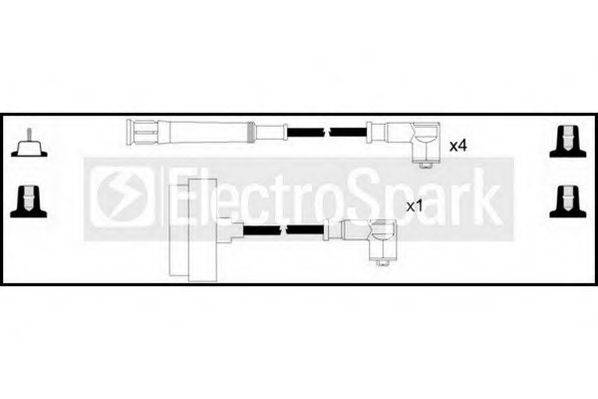 STANDARD OEK499 Комплект проводов зажигания