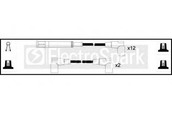 STANDARD OEK420 Комплект проводов зажигания