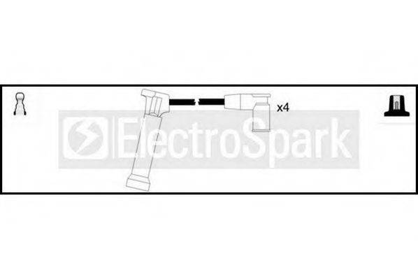 STANDARD OEK493 Комплект проводов зажигания