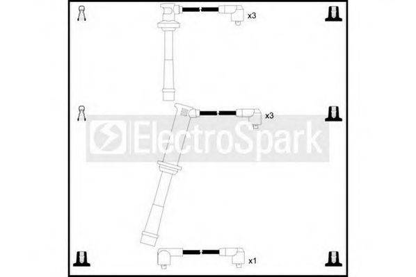 STANDARD OEK565 Комплект проводов зажигания