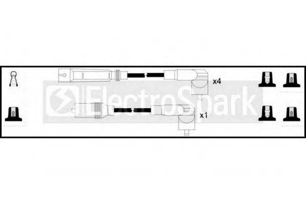 STANDARD OEK670 Комплект проводов зажигания