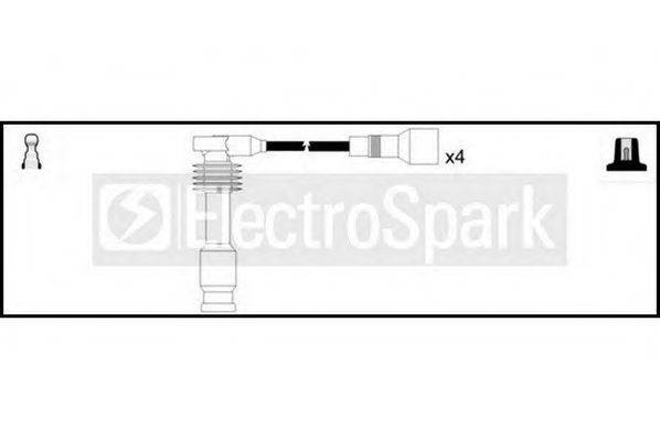 STANDARD OEK424 Комплект проводов зажигания