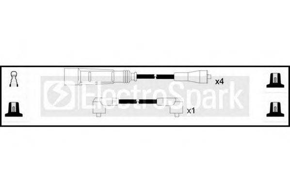 STANDARD OEK764 Комплект проводов зажигания