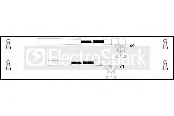 STANDARD OEK100 Комплект проводов зажигания