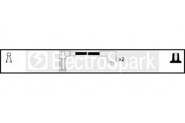 STANDARD OEK239 Комплект проводов зажигания