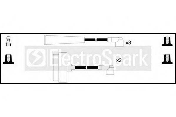 STANDARD OEK065 Комплект проводов зажигания