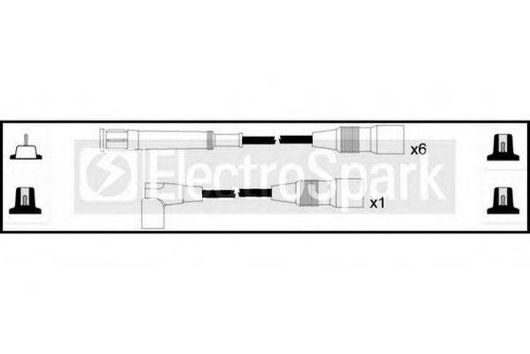 STANDARD OEK162 Комплект проводов зажигания