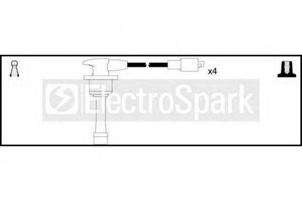 STANDARD OEK291 Комплект проводов зажигания