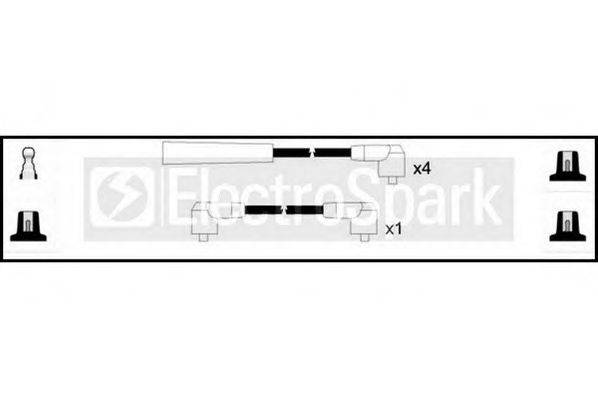 STANDARD OEK132 Комплект проводов зажигания