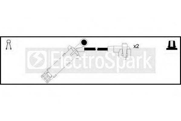 STANDARD OEK254 Комплект проводов зажигания