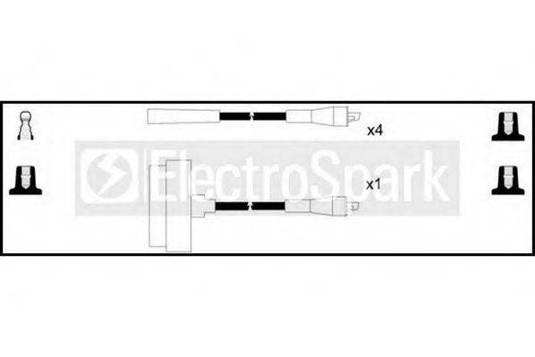 STANDARD OEK109 Комплект проводов зажигания