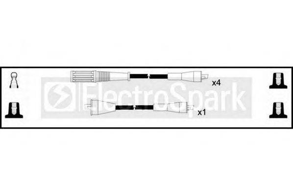 STANDARD OEK009 Комплект проводов зажигания