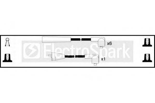 STANDARD OEK027 Комплект проводов зажигания