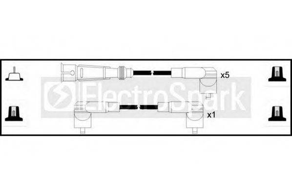 STANDARD OEK874 Комплект проводов зажигания