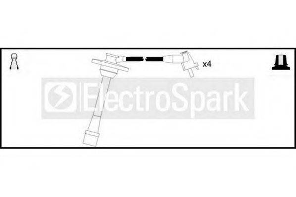 STANDARD OEK896 Комплект проводов зажигания