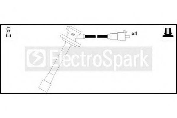 STANDARD OEK343 Комплект проводов зажигания