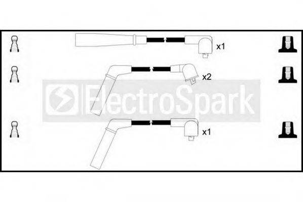 STANDARD OEK312 Комплект проводов зажигания