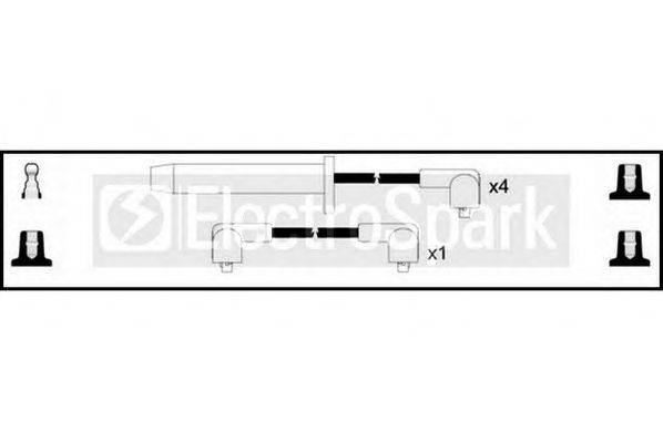 STANDARD OEK174 Комплект проводов зажигания