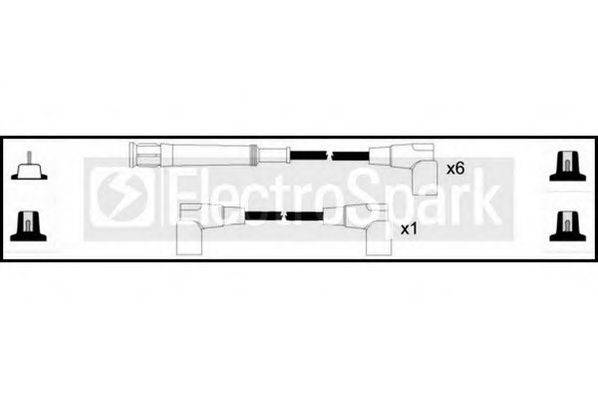 STANDARD OEK408 Комплект проводов зажигания