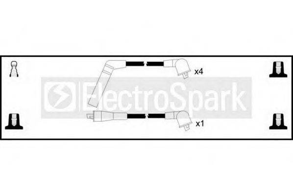 STANDARD OEK651 Комплект проводов зажигания