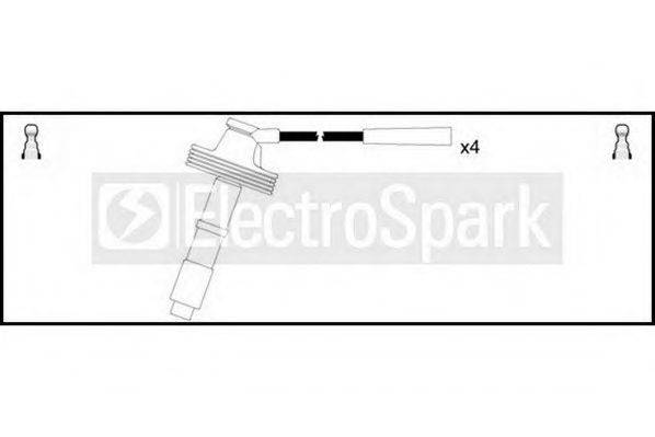 STANDARD OEK760 Комплект проводов зажигания