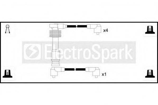 STANDARD OEK982 Комплект проводов зажигания
