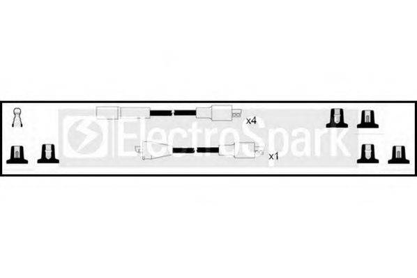 STANDARD OEK389 Комплект проводов зажигания