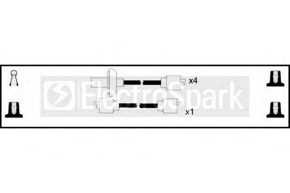 STANDARD OEK391 Комплект проводов зажигания