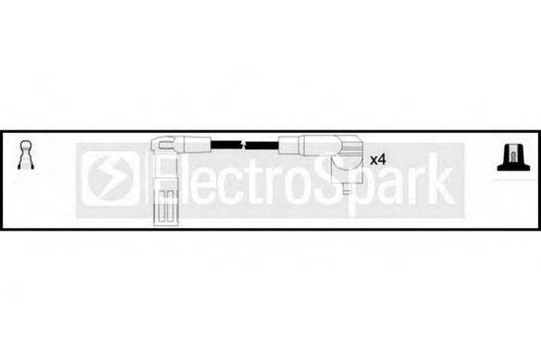 STANDARD OEK451 Комплект проводов зажигания