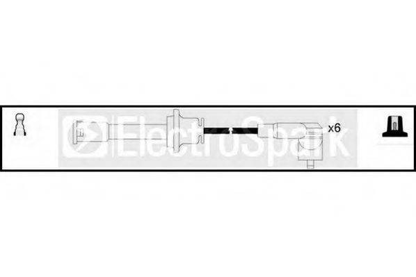 STANDARD OEK404 Комплект проводов зажигания