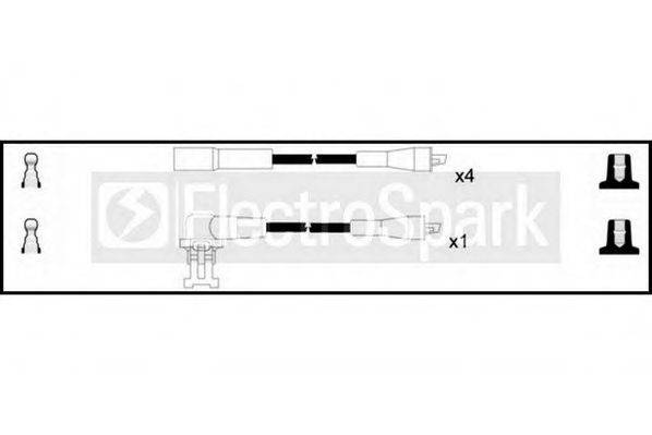 STANDARD OEK457 Комплект проводов зажигания