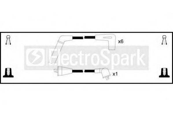 STANDARD OEK113 Комплект проводов зажигания