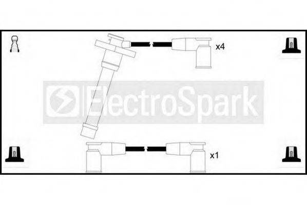 STANDARD OEK465 Комплект проводов зажигания