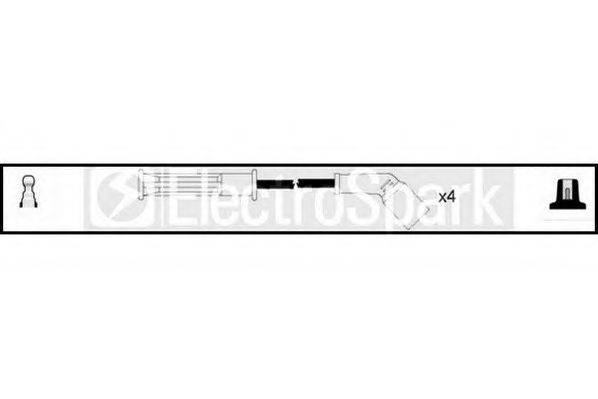 STANDARD OEK505 Комплект проводов зажигания