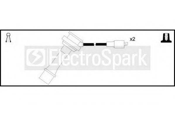 STANDARD OEK728 Комплект проводов зажигания