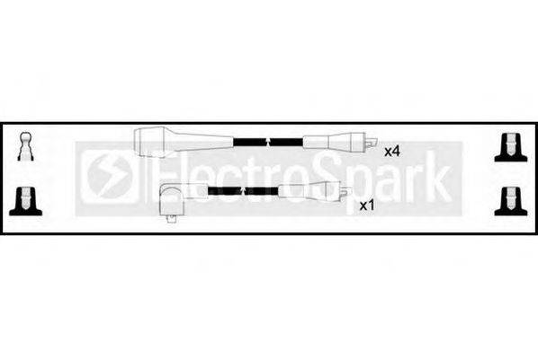 STANDARD OEK379 Комплект проводов зажигания