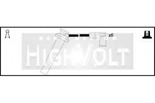 STANDARD OEF761 Комплект проводов зажигания
