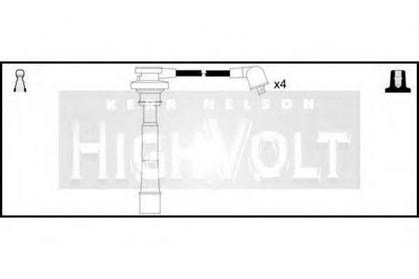 STANDARD OEF680 Комплект проводов зажигания