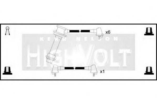 STANDARD OEF344 Комплект проводов зажигания