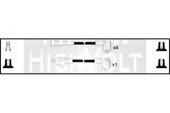 STANDARD OEF242 Комплект проводов зажигания