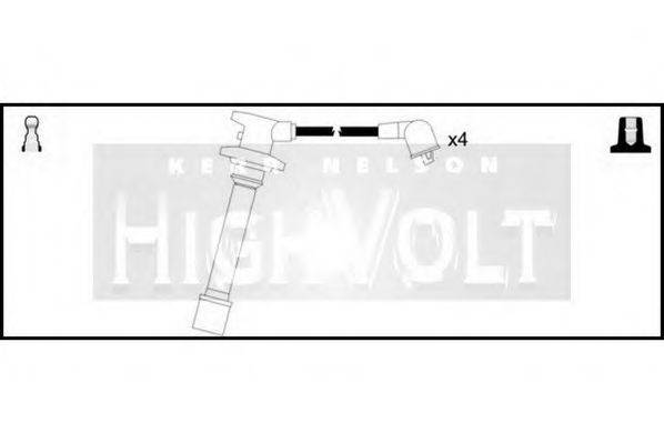 STANDARD OEF135 Комплект проводов зажигания