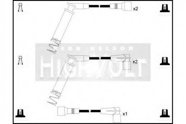 STANDARD OEF1032 Комплект проводов зажигания