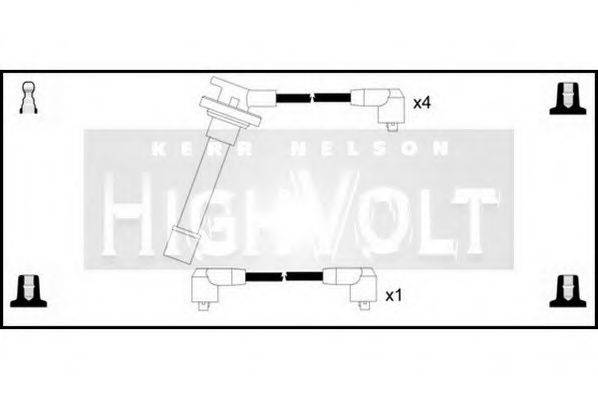 STANDARD OEF061 Комплект проводов зажигания