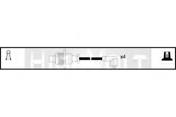 STANDARD OEF323 Комплект проводов зажигания