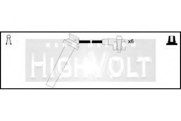 STANDARD OEF495 Комплект проводов зажигания