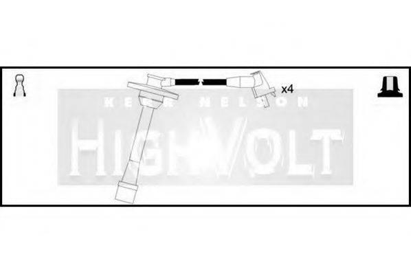 STANDARD OEF899 Комплект проводов зажигания