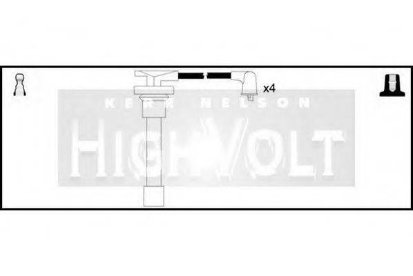 STANDARD OEF694 Комплект проводов зажигания