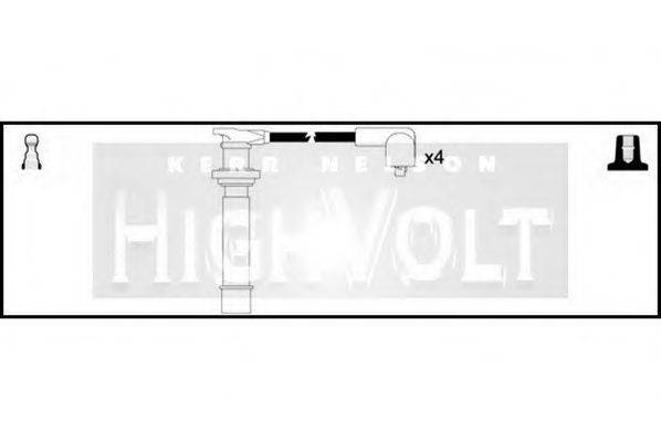STANDARD OEF612 Комплект проводов зажигания