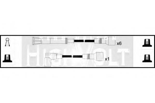STANDARD OEF285 Комплект проводов зажигания